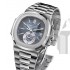 Patek Philippe-Nautilus 5980/1A Blue Dial Chronograph Stainless Steel 