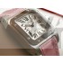  Cartier Santos W20126X8 Ladies Automatic White Swiss ETA 2824
