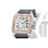  Cartier Santos W20107X7 Mens Automatic White Swiss ETA 2824