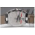 Cartier Baignoire W8000003 Ladies Quartz Silver White Swiss ETA Quartz 