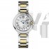 Cartier Ballon Bleu W69007Z3 28mm Mid-Size Quatz White Swiss ETA Quatz