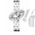 Cartier Captive WG800007 Ladies Quartz Silver Swiss ETA Quartz 