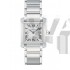 Cartier TANK W51011Q3 Mens Quartz White Swiss ETA Quartz