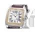  Cartier Santos W2008751 Mens Automatic White Swiss ETA 2824