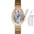 Cartier Baignoire W8000005 Ladies Quartz Silver White Swiss ETA Quartz 