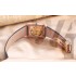 Cartier Santos Skeleton Brown Strap Swiss ETA 2824 Automatic 