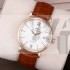 IWC Portofino Mens Automatic White Dial Brown Leather Strap Swiss ETA 2892