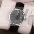 IWC Portofino Mens Automatic Black Dial Black Leather Strap Swiss ETA 2892