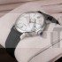 IWC Portofino Mens Automatic White Dial Black Leather Strap Swiss ETA 2892