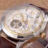 Patek Philippe Grand Complication Skeleton Automatic Swiss Genuine Leather Strap   
