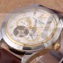 Patek Philippe Grand Complication Skeleton Automatic Swiss Genuine Leather Strap   