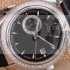 Patek Philippe Grand Complication Automatic Swiss Genuine Leather Strap Diamond Bezel 