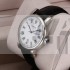 IWC Portofino Mens Automatic White Dial Black Leather Strap Swiss ETA 2892