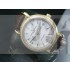 Vacheron Constantin Patrimony Swiss 2824 Automatic White Dial Stick Markers Diamond Bezel Gold