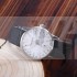 Montblanc Swiss 2892 Automatic Time Walker GMT 42 mm White Dial Black Strap 
