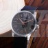 Montblanc Swiss 2892 Automatic Time Walker GMT 42 mm Black Dial Black Strap 