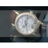 Vacheron Constantin Patrimony Swiss 2824 Automatic White Dial Stick Markers Diamond Bezel Gold