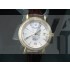 Vacheron Constantin Patrimony Swiss 2824 Automatic White Dial Stick Markers Diamond Bezel Gold