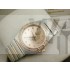 Omega Constellation Chronometer Swiss 2824 Ladies Automatic Rose Gold Diamond Bezel