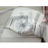 Omega Constellation Chronometer Swiss 2824 Ladies Automatic White Dial Diamond Bezel