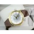 Omega De Ville Swiss 2824 Mens Automatic White Dial Roman Markers Gold