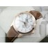 Jaeger LeCoultre Swiss 2824 Automatic White Dial Rose Gold