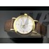 Vacheron Constantin Patrimony Swiss 2824 Automatic White Dial Stick Markers Gold