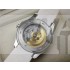 Patek Philippe Aquanaut Swiss 2824 Automatic White Dial Stick Numeral Markers Rubber Strap