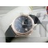 Omega De Ville Swiss 2824 Mens Automatic Black Dial Numeral Markers Rose Gold