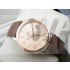 Omega De Ville Swiss 2824 Mens Automatic Rose Gold Dial Numeral Markers Rose Gold