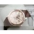 Omega De Ville Swiss 2824 Mens Automatic Rose Gold Dial Numeral Markers Rose Gold