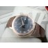 Omega De Ville Swiss 2824 Mens Automatic Black Dial Roman Markers Rose Gold