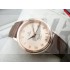 Omega De Ville Swiss 2824 Mens Automatic Rose Gold Dial Roman Markers Rose Gold