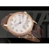 Breguet Classique Swiss 2824 Automatic White Dial Diamond Bezel Rose Gold