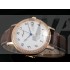 Breguet Classique Swiss 2824 Automatic White Dial Diamond Bezel Rose Gold