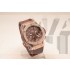 Swiss Hublot Big Bang replica Brown 48mm 18k King Gold Diamond Bezel20479