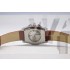 Da Vinci IWC Swiss Chronograph 43mm Replica Watch Brown Leather Band20882