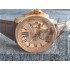 Cartier Calibre De Cartier Swiss 2824 Automatic Rose Gold Dial Roman Numeral Markers Rose Gold