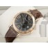 Vacheron Constantin Patrimony Swiss 2824 Automatic Black Dial Stick Numeral Markers Rose Gold