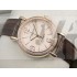 Vacheron Constantin Patrimony Swiss 2824 Automatic Rose Gold Dial Stick Numeral Markers Diamond Bezel Rose Gold 