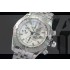 Breitling Chronomat Evolution Swiss 7750 Mens Automatic White Dial