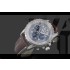 Breitling 1884 Swiss 7750 Mens Automatic Blue Dial Brown