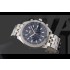 Breitling Bentley Swiss 7750 Mens Automatic Blue Dial Stainless Steel