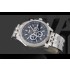 Breitling Bentley Swiss 7750 Mens Automatic Blue Dial Stainless Steel