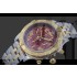 Breitling Chronomat B01Swiss 7750 Mens Automatic Red Dial Roman Numeral Markers
