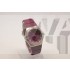 Replica Omega 35mm Lady Constellation Purple Rubber Band20672