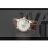 Vacheron Constantin Patrimony Swiss 2824 Automatic White Dial Stick Roman Numeral Markers Diamond Bezel Gold