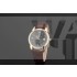 Vacheron Constantin Patrimony Swiss 2824 Automatic Black Dial Stick Roman Numeral Markers Diamond Bezel Gold