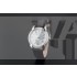 Vacheron Constantin Patrimony Swiss 2824 Automatic White Dial Blue Stick Markers Diamond Bezel 
