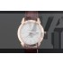 Vacheron Constantin Patrimony Swiss 2824 Automatic White Dial Stick Roman Numeral Markers Rose Gold